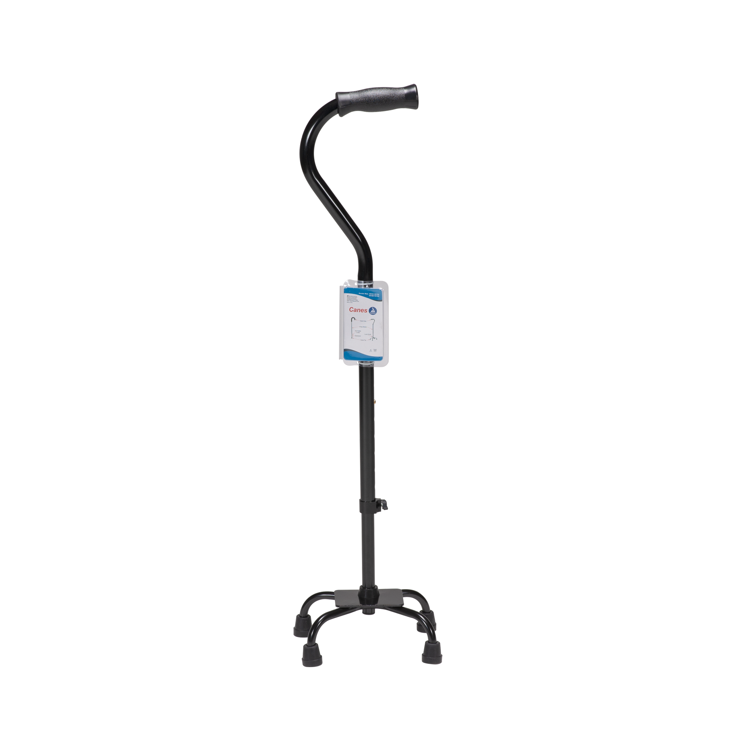 Dynarex Bari+Max Quad Cane - Small Base