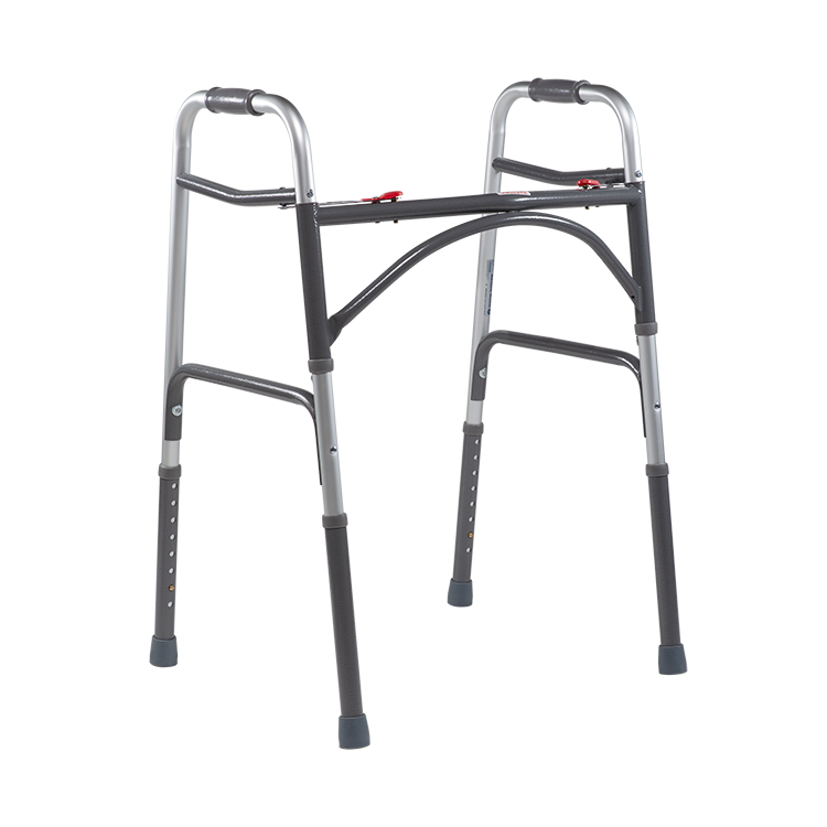 Dynarex Bari+Max Bariatric Dual Release Folding Walker