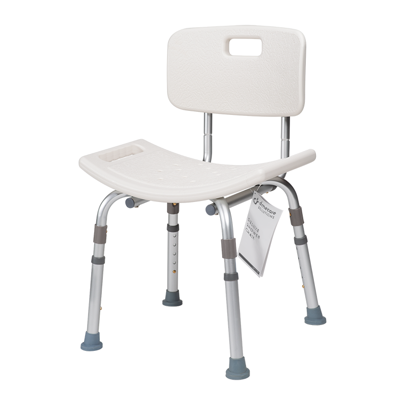 Dynarex Bari+Max Deluxe Shower Chair w/ Back