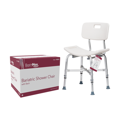 Dynarex Bari+Max Bariatric Shower Chair w/ Back