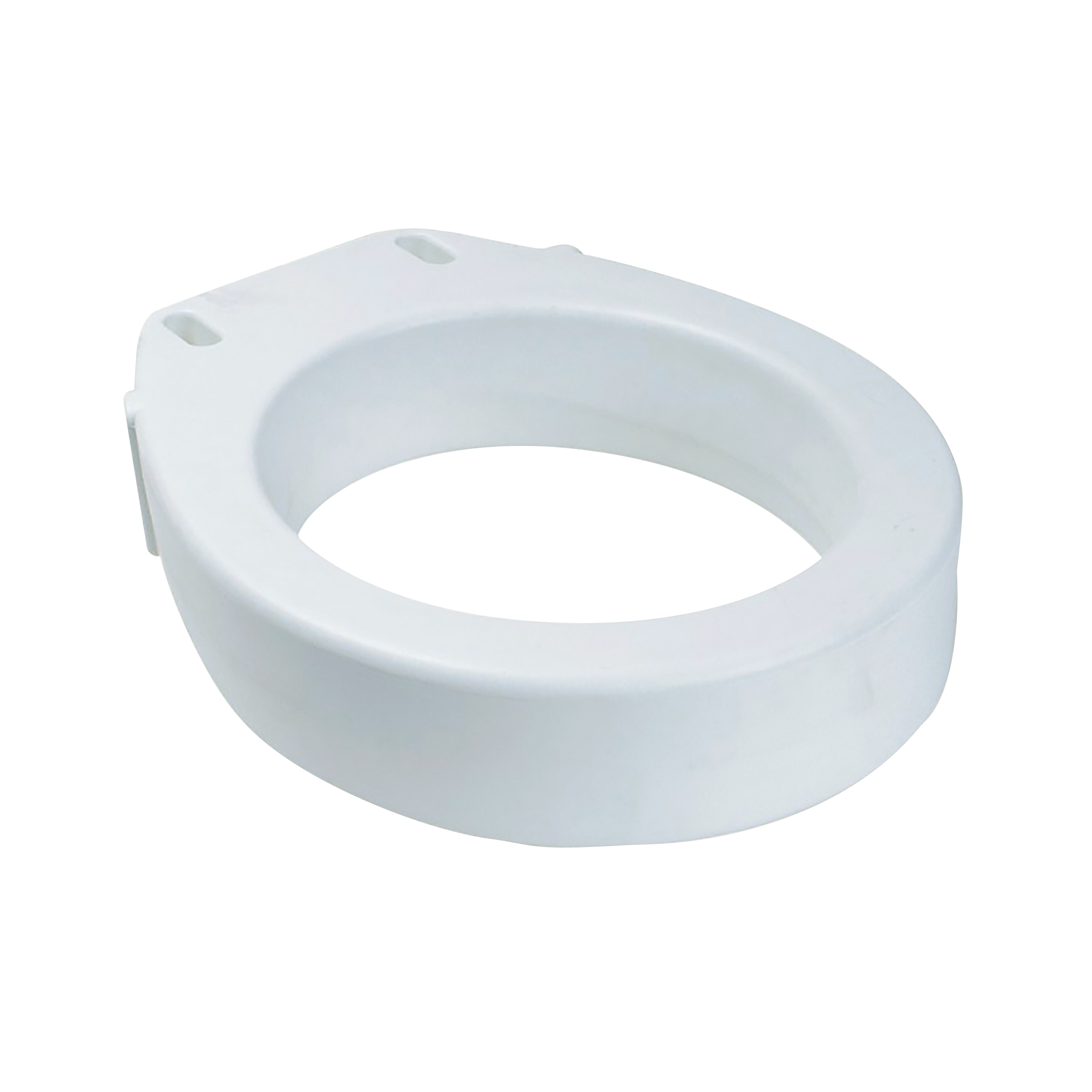 Dynarex Elongated Raised Toilet Seat without Arms