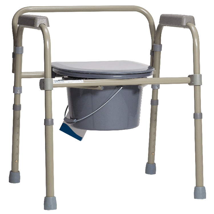 DME Care Solutions Folding Bedside Commode