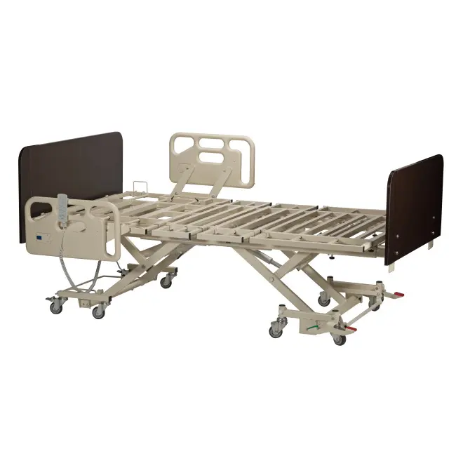 Dynarex LTC Full Electric Low Bariatric Bed