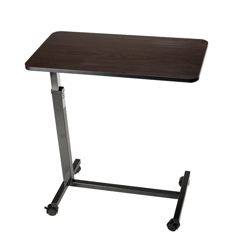 Dynarex Overbed Table - Walnut
