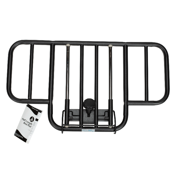 Dynarex Bari+Max Homecare Half-Length Bed Rail - Edge Clamp Mount