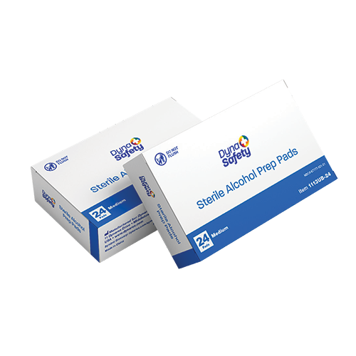 DynaSafety Sterile Alcohol Prep Pads