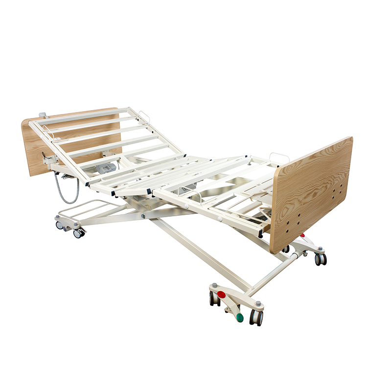 Dynarex D300 LTC 5 Function Low Bed - Wood Boards - Cherry, w/ Composite Rail, Expansion K