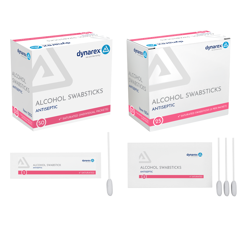 Dynarex Alcohol Swabsticks
