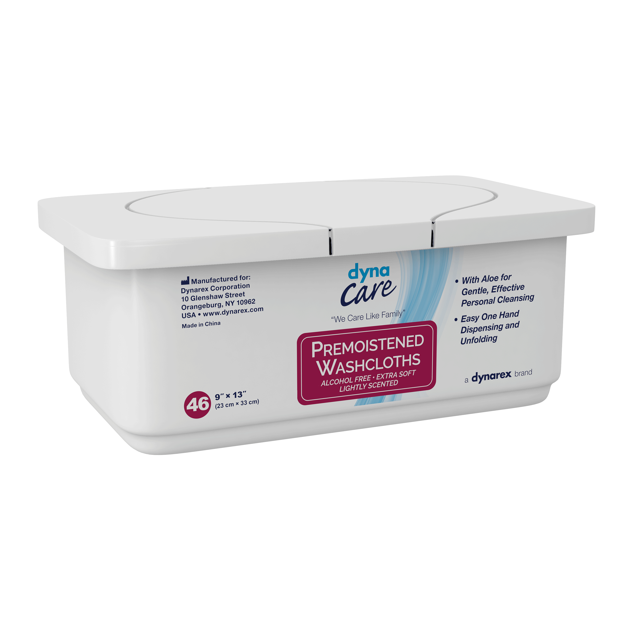 DynaCare Premoistened Washcloths