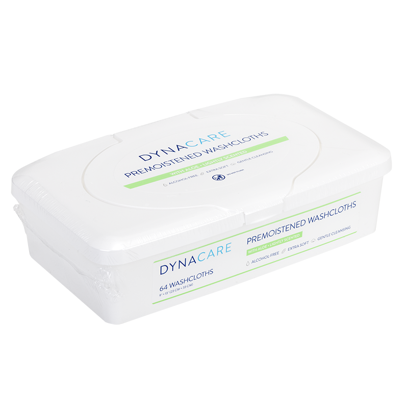 DynaCare Premoistened Washcloths