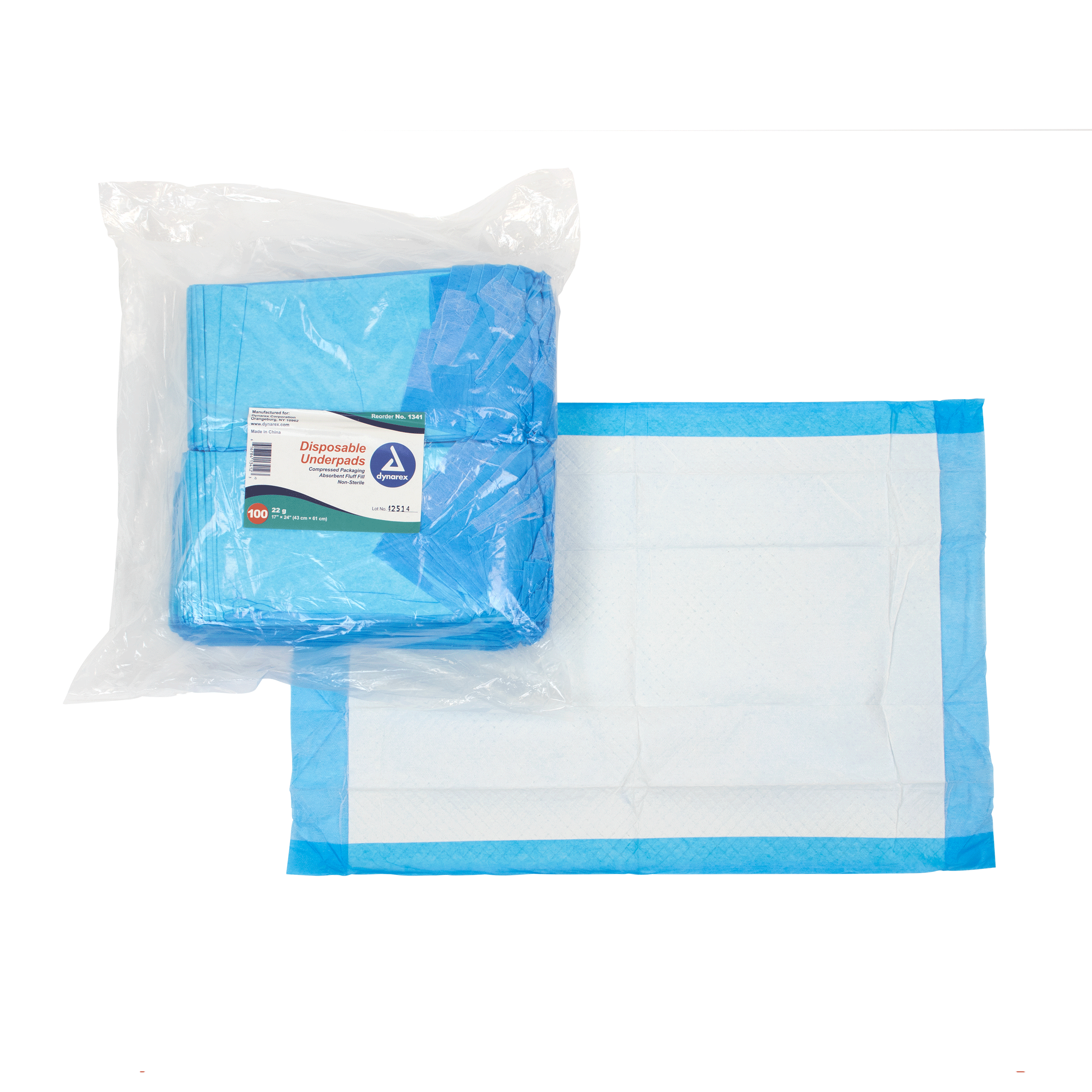 DynaCare Underpads are high-quality liners designed to provide effective protection against fluids and leakage