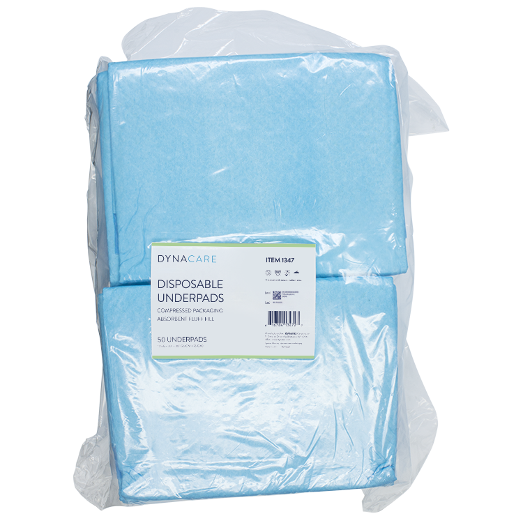 DynaCare Underpads are high-quality liners designed to provide effective protection against fluids and leakage
