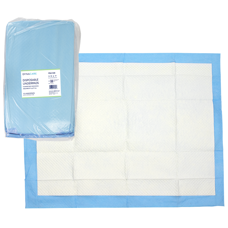 DynaCare Underpads are high-quality liners designed to provide effective protection against fluids and leakage