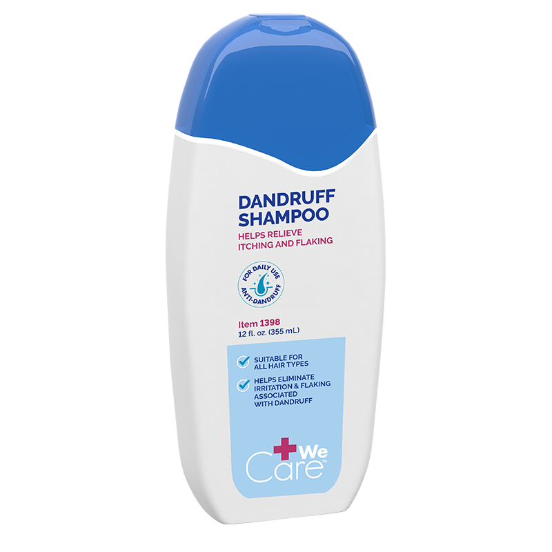 WeCare Dandruff Shampoo is formulated pyrithione zinc to help control dandruff while cleansing and moisturizing the hair