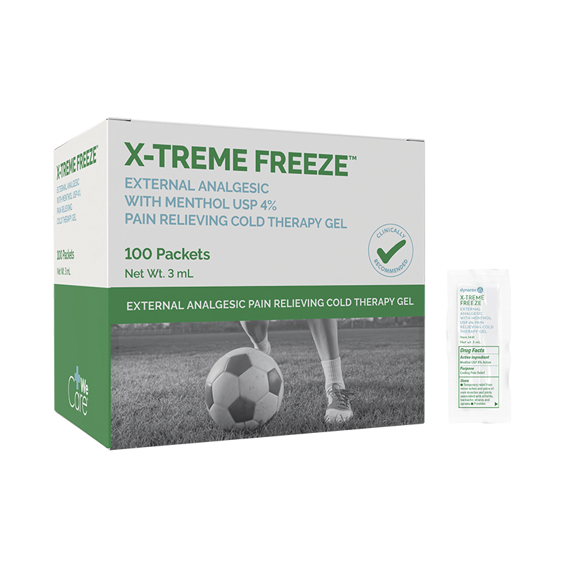 WeCare X-Treme Freeze Pain Relieving Cold Therapy Gel