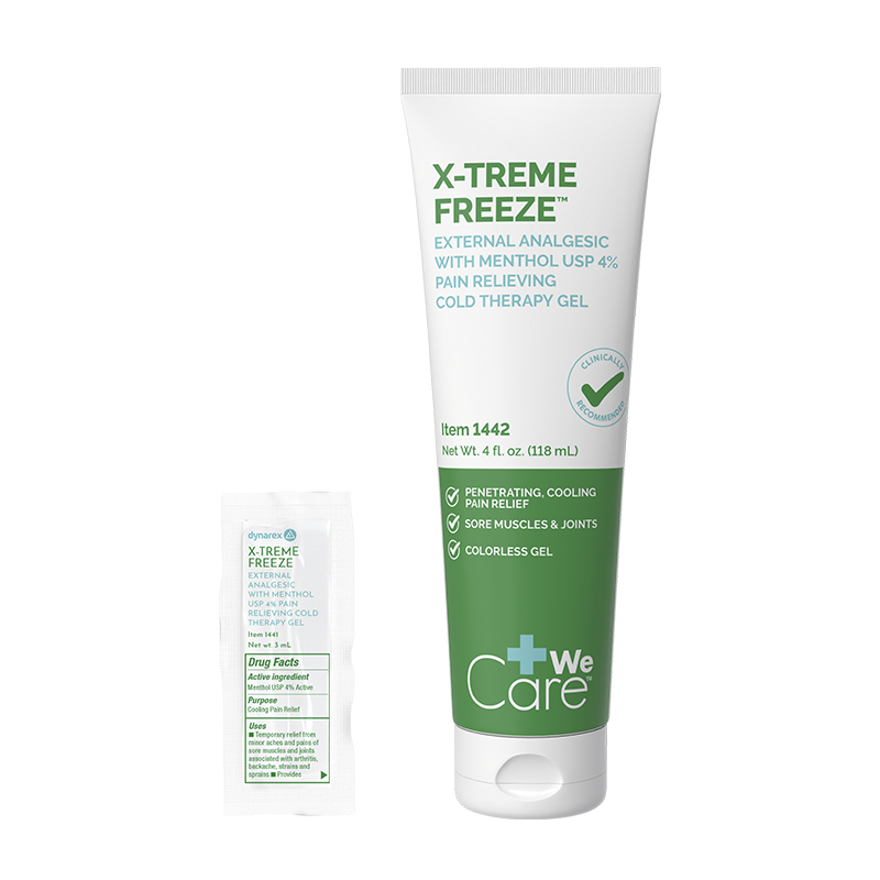 WeCare X-Treme Freeze Pain Relieving Cold Therapy Gel