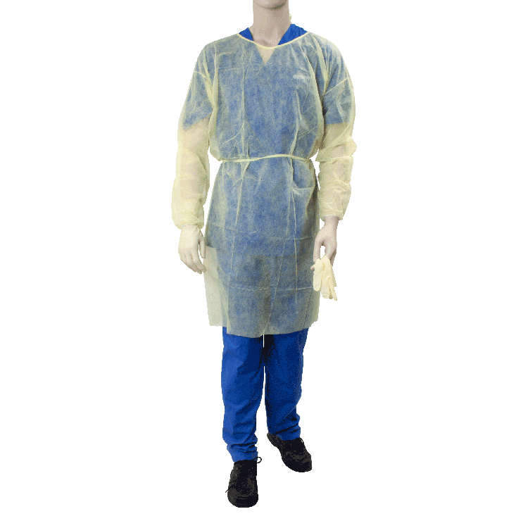 Dynarex Isolation Gown Fluid Resistant, Universal