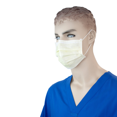 Dynarex Resp-O2 Isolation Mask w/ Ear Loop
