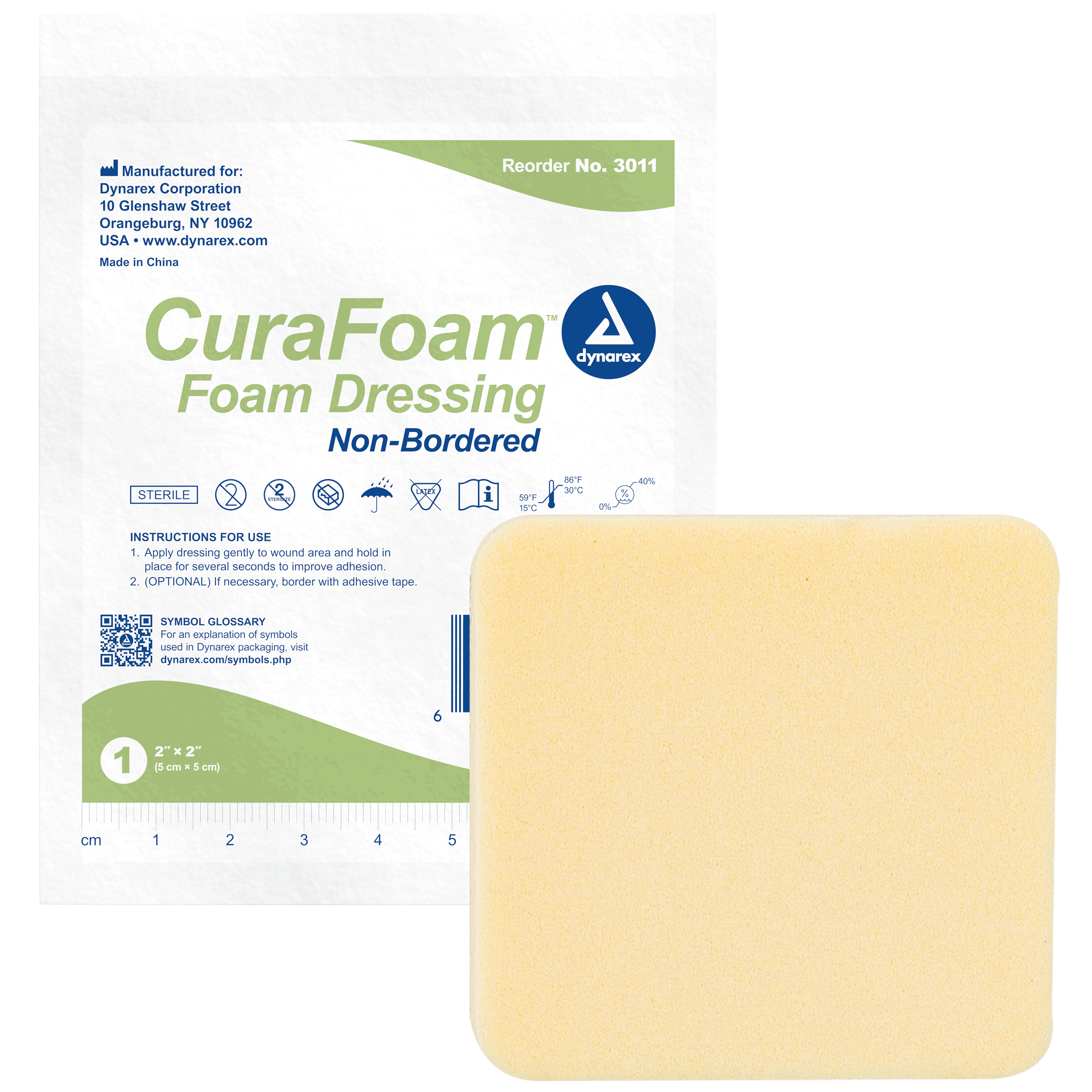Dürma+ CuraFoam Dressings are non-bordered, sterile foam dressings designed to manage partial and full-thickness wounds
