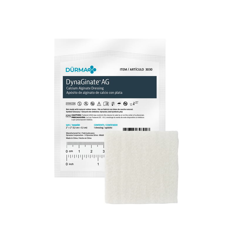 Dynarex DynaGinate AG - Silver Calcium Alginate Dressing