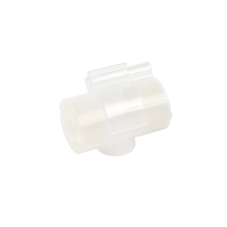 Dynarex Resp-O2 Heat Moisture Exchanger (HME) 1250 Tracheostomy, T-Shape
