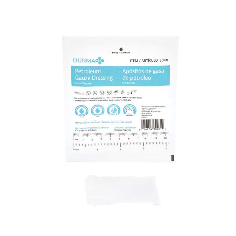 Dynarex Petroleum Gauze Dressing