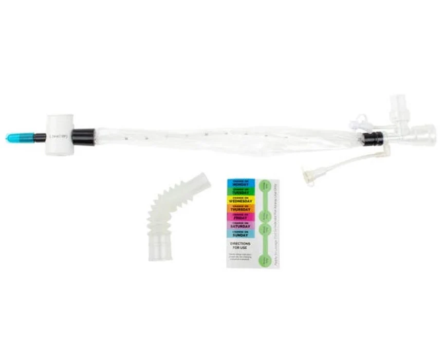 Dynarex Resp-O2 Closed Suction Tracheal Catheter w/ Double Swivel Elbow