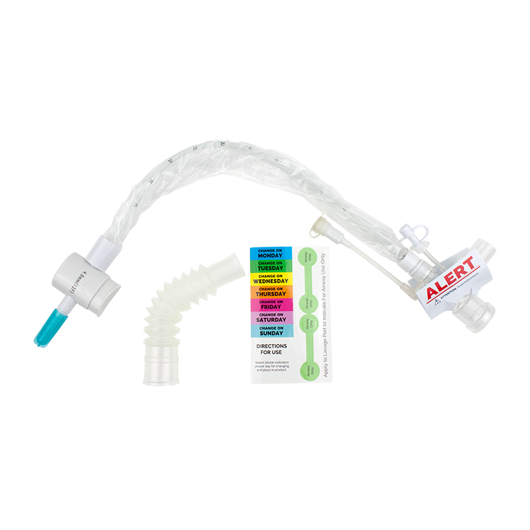 Dynarex Resp-O2 Closed Suction Tracheal Catheter w/ Double Swivel Elbow