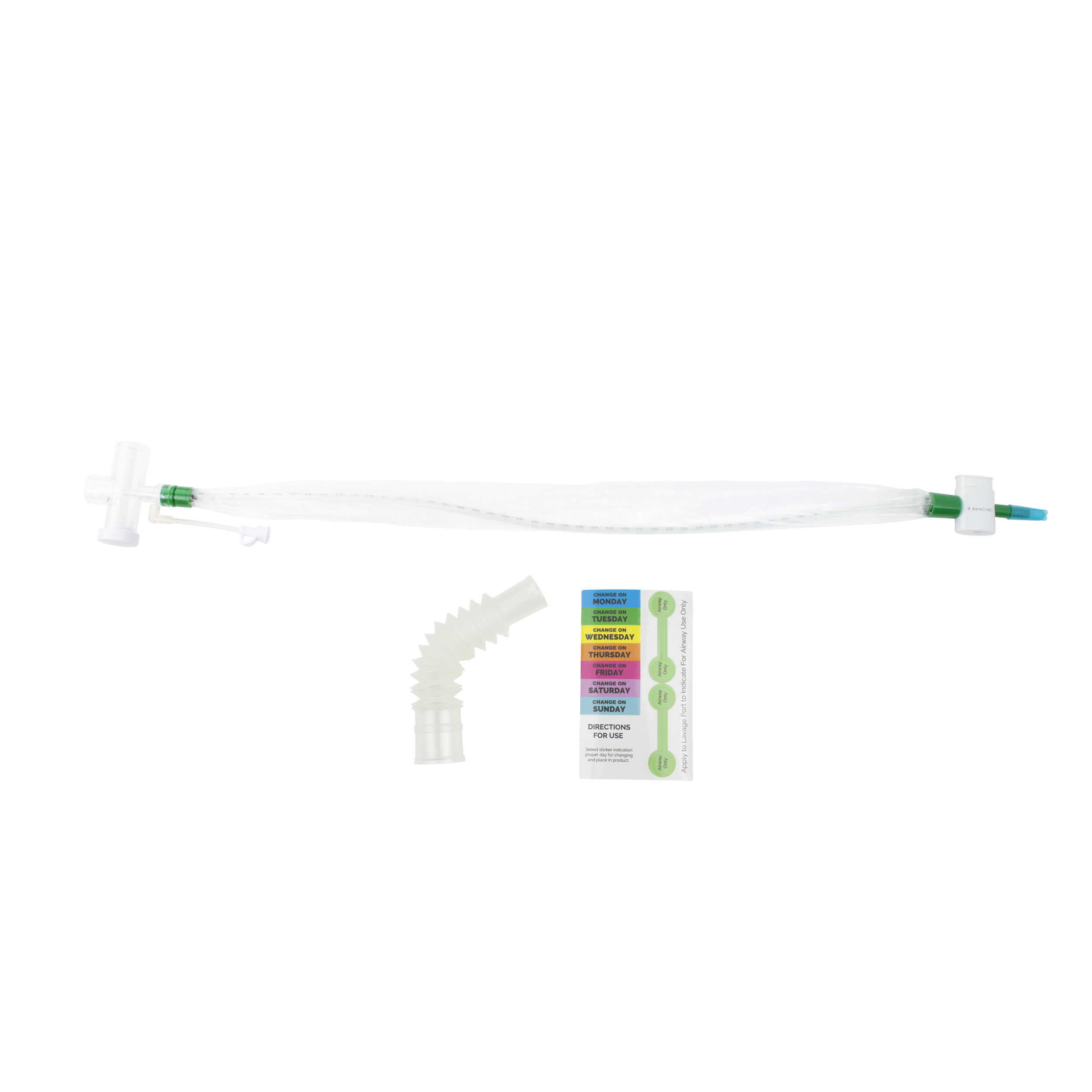 Dynarex Resp-O2 Closed Suction Endotracheal Catheter w/ T-Piece