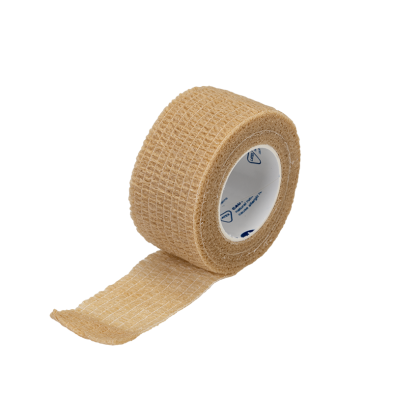 Dynarex Sensi-Wrap Self-Adherent Bandage Rolls are lightweight bandages used in both human and veterinary care