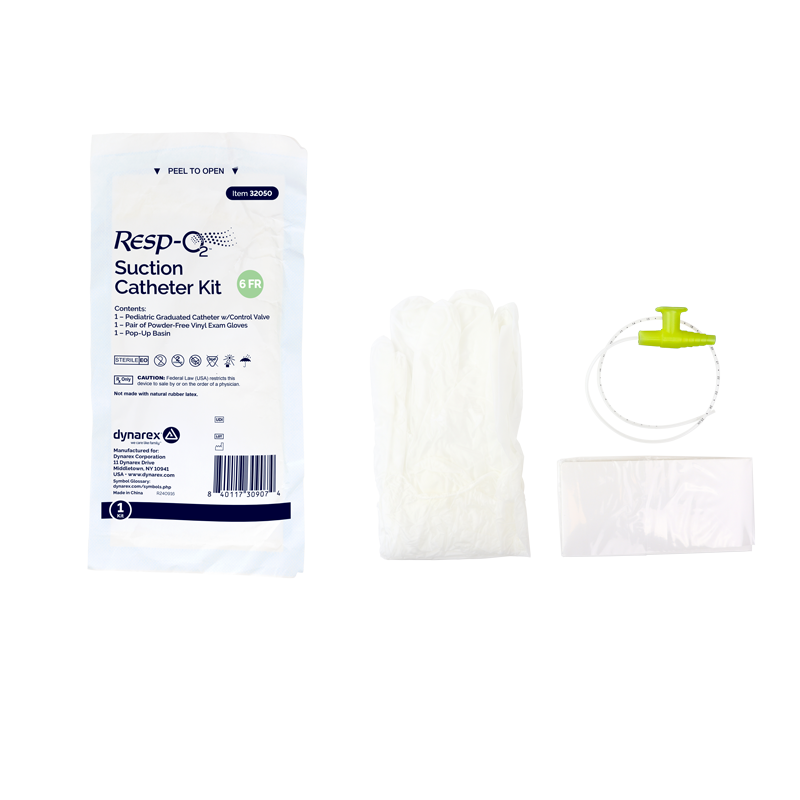 Dynarex Resp-O2 Suction Catheter Kits