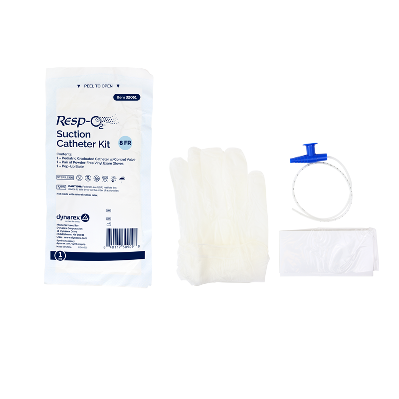 Dynarex Resp-O2 Suction Catheter Kits