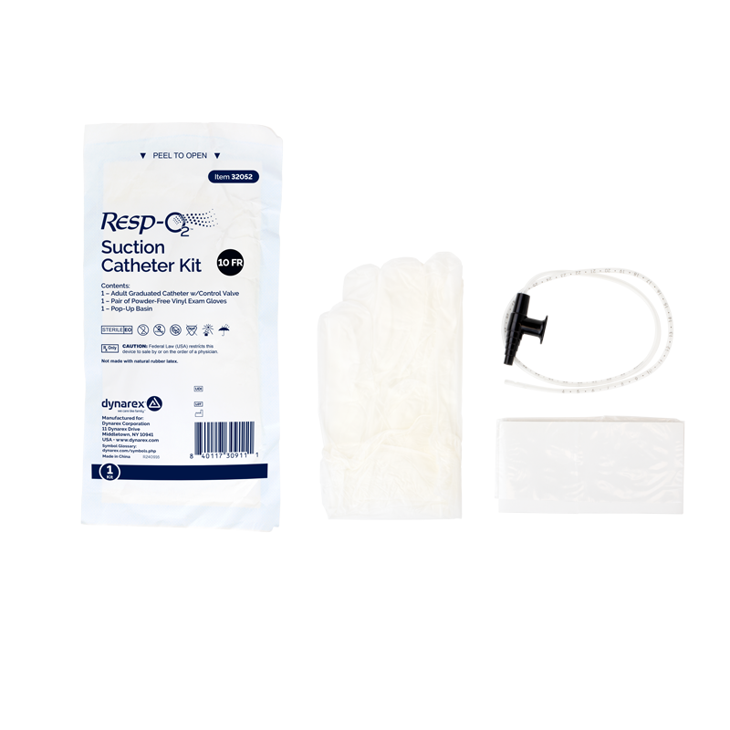 Dynarex Resp-O2 Suction Catheter Kits