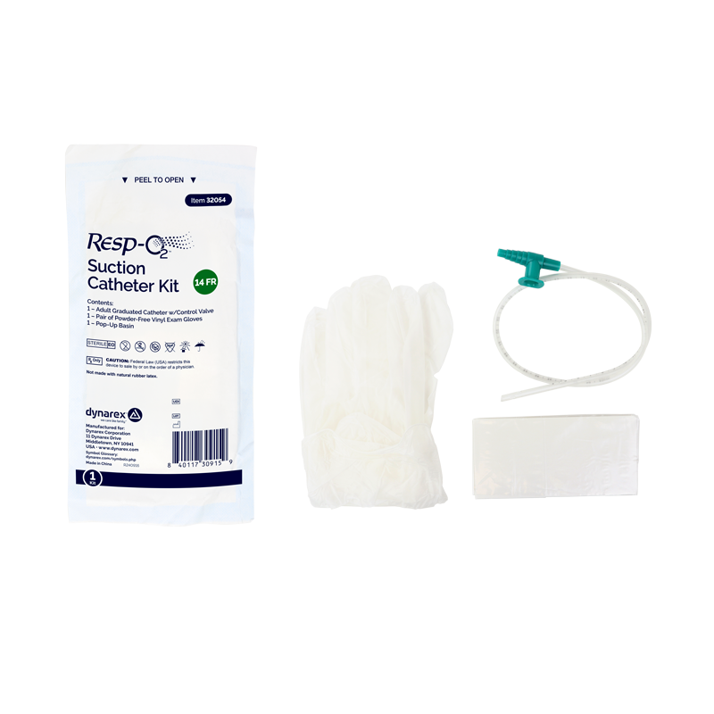 Dynarex Resp-O2 Suction Catheter Kits