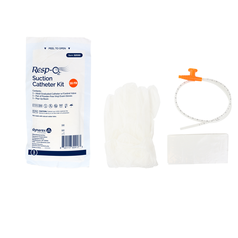 Dynarex Resp-O2 Suction Catheter Kits