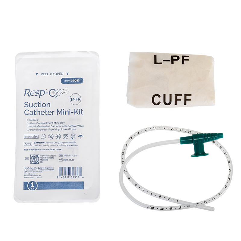 Dynarex Resp-02β’ Open Suction Catheters Mini-Kits