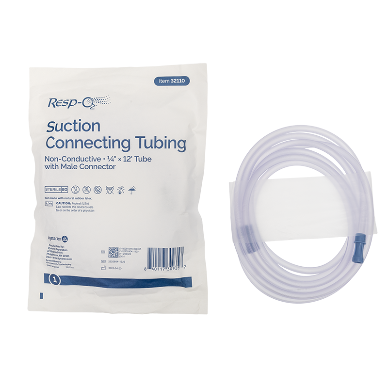 Resp-O2β’ Suction Connecting Tubing