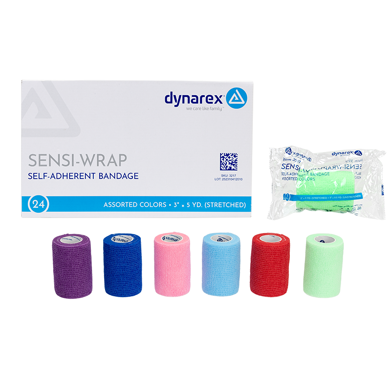 Dynarex Sensi Wrap, Self-Adherent, Latex Free