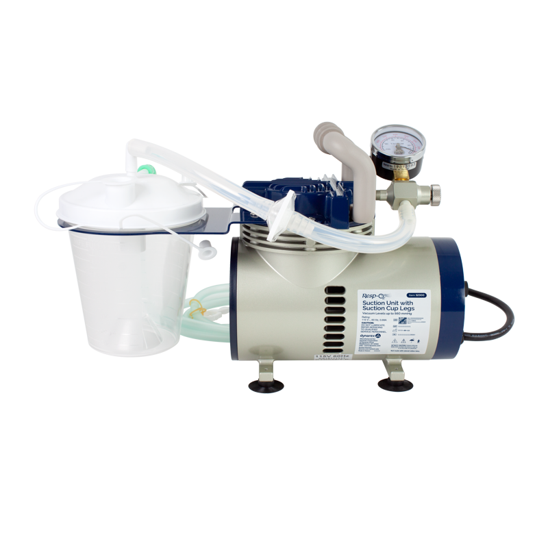 Dynarex Resp-O2 Suction Unit w/ Suction Cup Legs