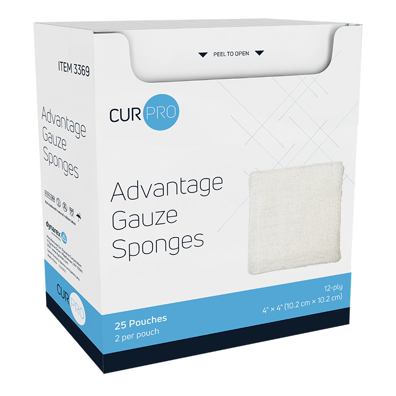 CurPro Advantage Surgical Sponges