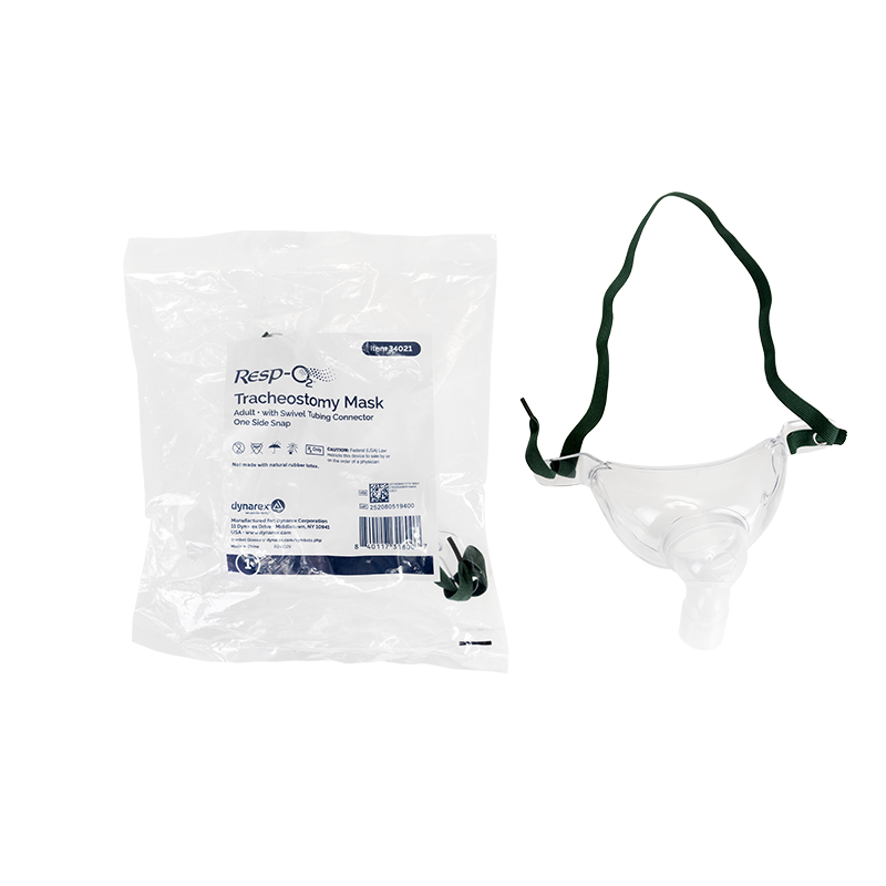 Dynarex Resp-O2 Tracheostomy Masks