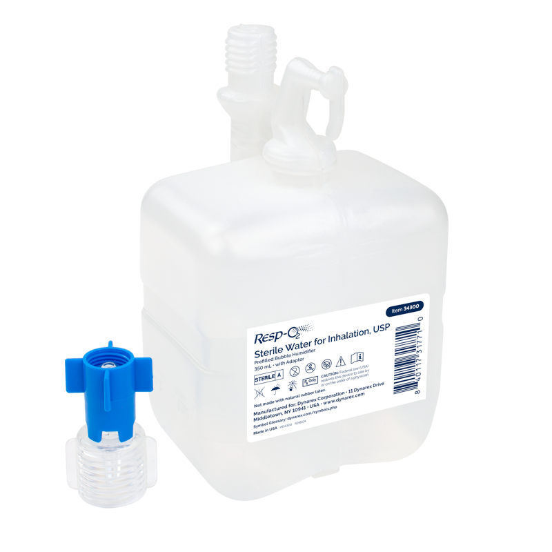 Dynarex Resp-O2 Sterile Water for Inhalation