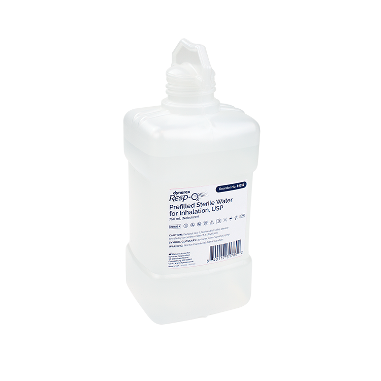 Dynarex Resp-O2 Prefilled Sterile Water For Inhalation USP