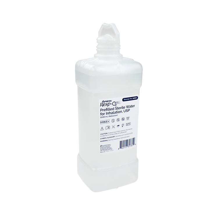 Dynarex Resp-O2 Prefilled Sterile Water For Inhalation USP
