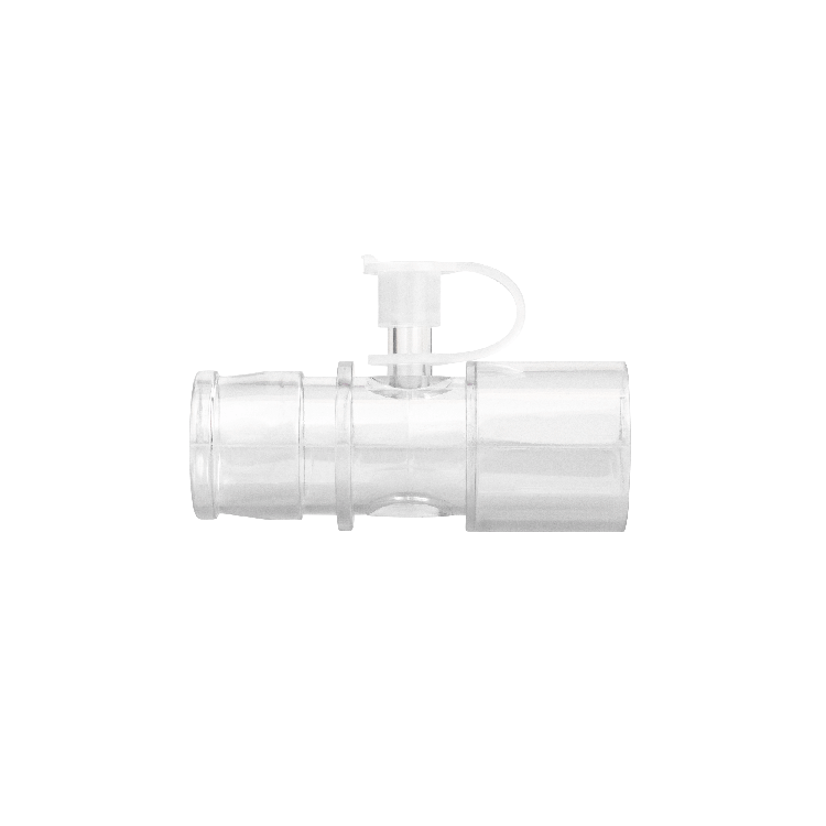Dynarex Resp-O2 Straight Adaptor with Oxygen Stem