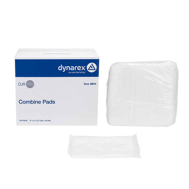 Dynarex Combine Pads 1/pouch - Sterile