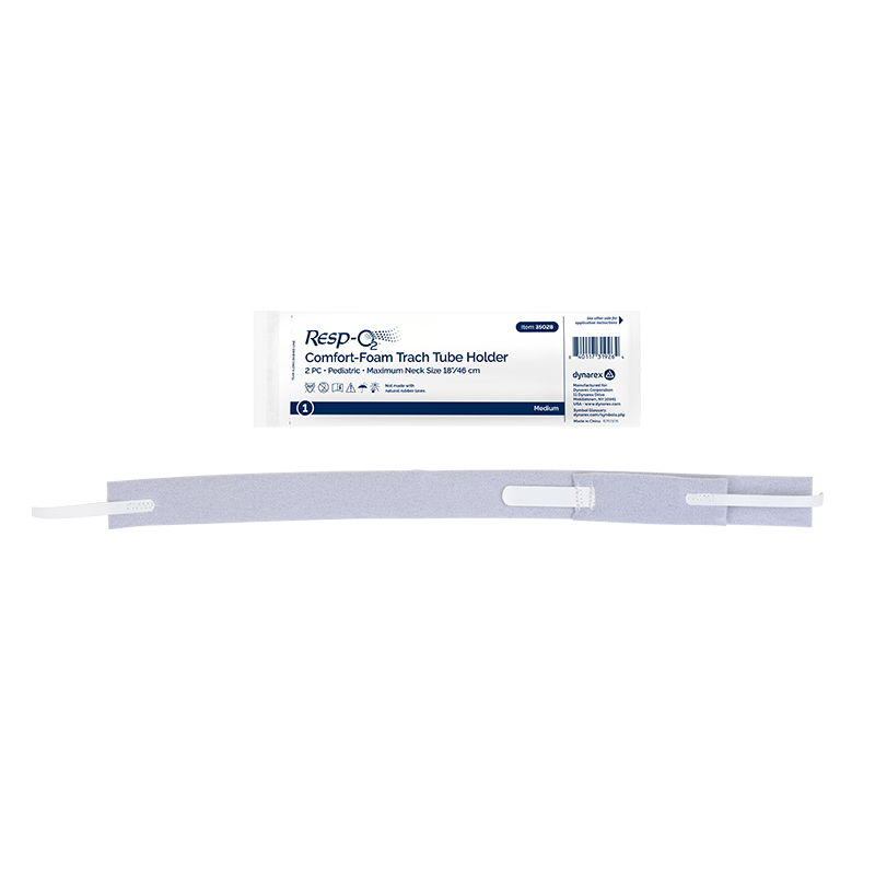 Dynarex Resp-O2 Comfort-Foam Trach Tube Holder