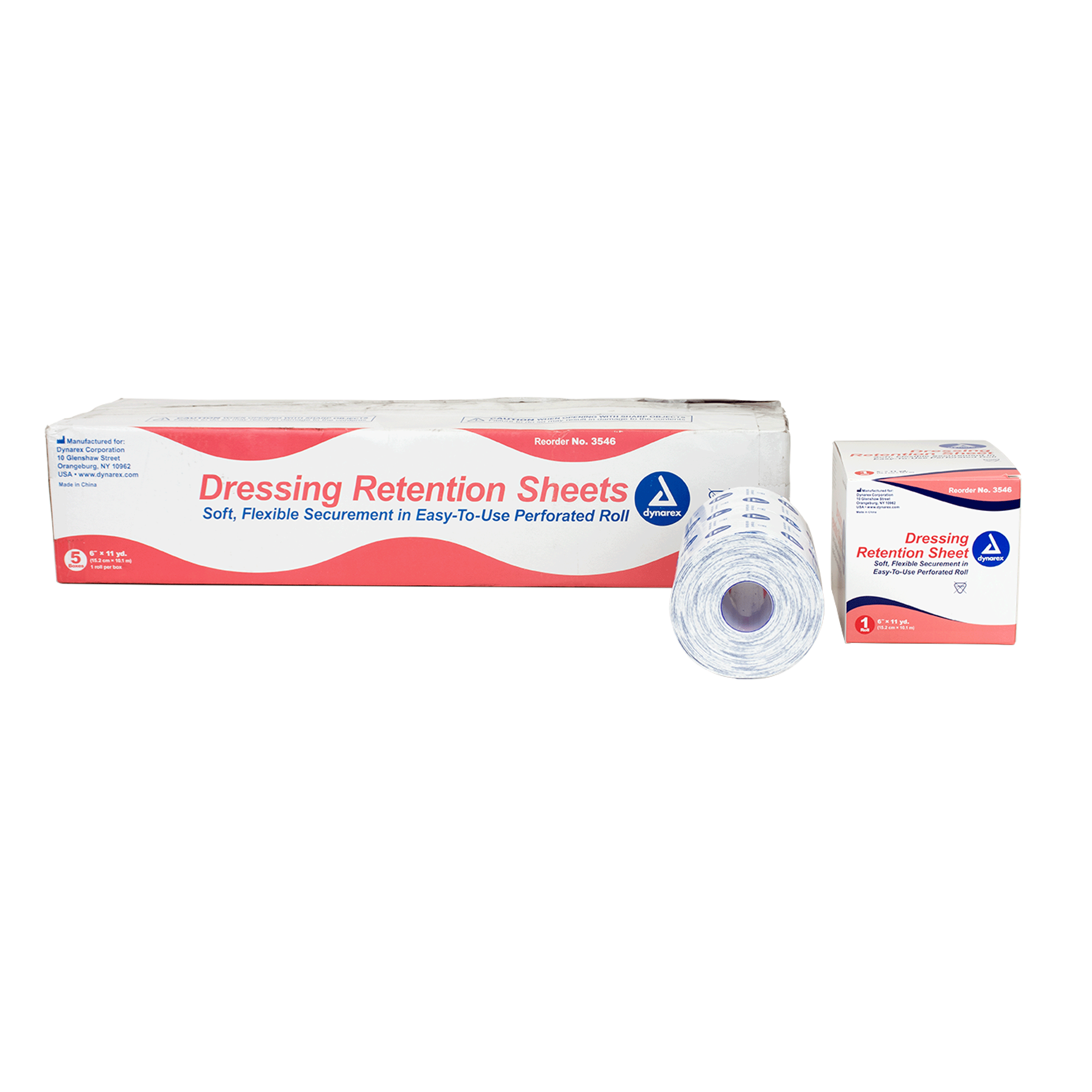 Dynarex Dressing Retention Sheet - Latex Free