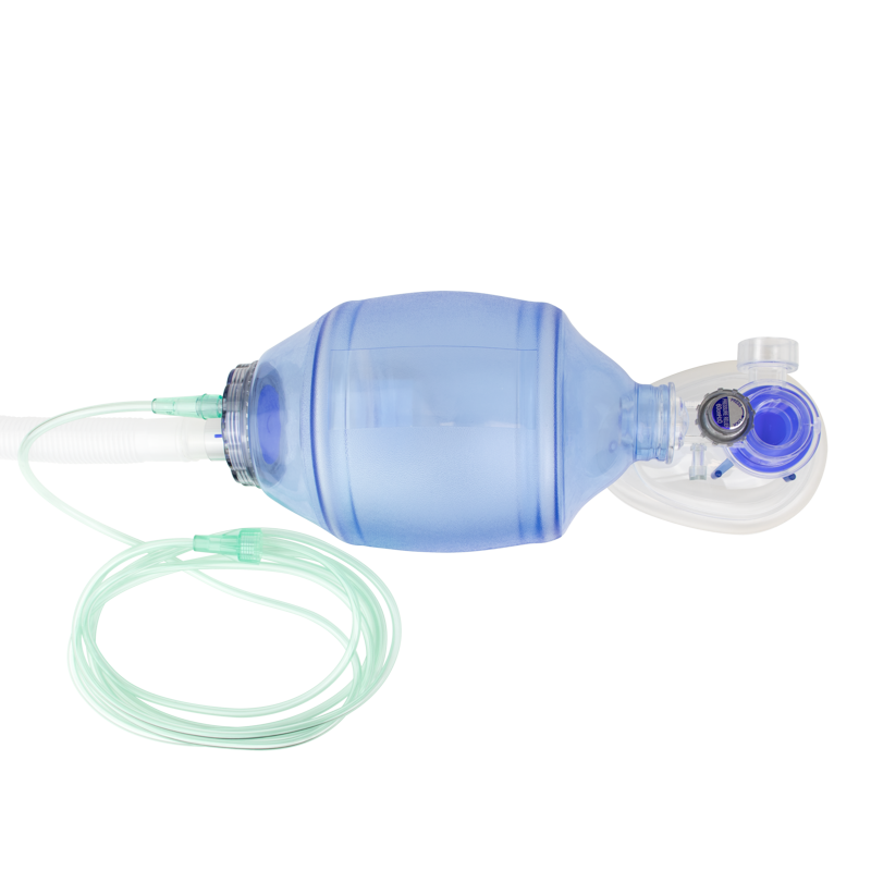 Dynarex Resp-O2 Manual Pulmonary Resuscitator (MPR) Mask, Reservoir Tubing