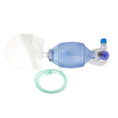 Dynarex Resp-O2 Manual Pulmonary Resuscitator (MPR) Mask, Reservoir Bag